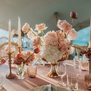 Chandeliers Rosa (lot x25)