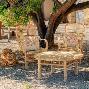 Table basse bambou
