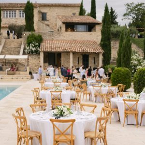 Table PVC ronde 150cm à napper