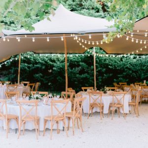 Table PVC ronde 180cm à napper